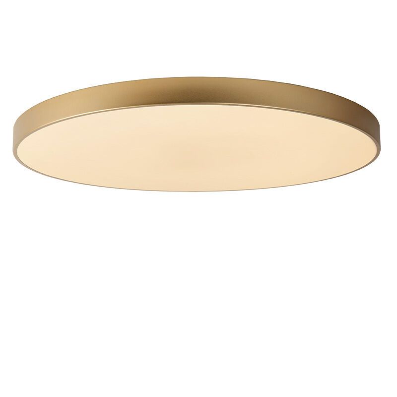 Zlaté stropní světlo moderní, Unar, 80W, LED 2700 K, s 3stupňovým stmíváním Zlaté stropní světlo moderní, Unar, 80W, LED 2700 K, s 3stupňovým stmíváním