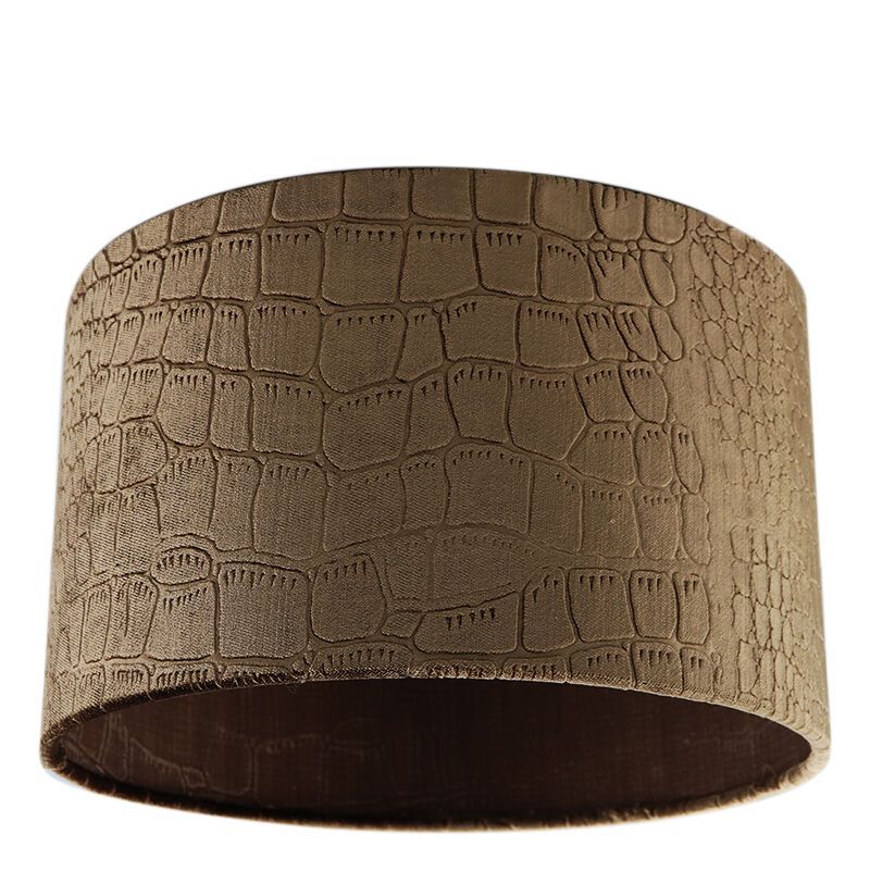 Hnědé stínidlo na lampu moderní, Emilius