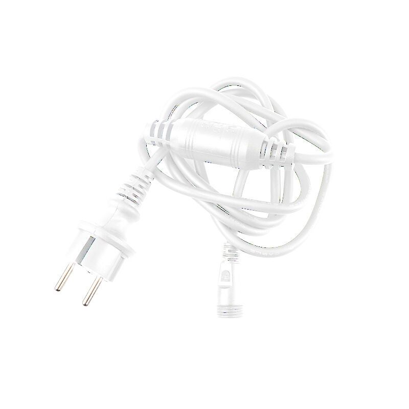 Bílý propojovací kabel, 5 ampérů, maximálně 600 W