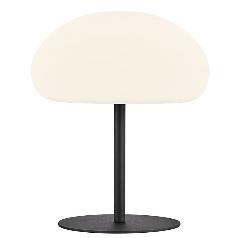 Bílá venkovní stolní lampa moderní, Sponge, 6,8W, LED 2700 K, IP65, s 3stupňovým stmíváním