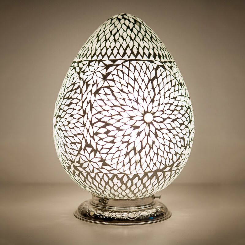 Orientální stolní lampa průhledná, Lara