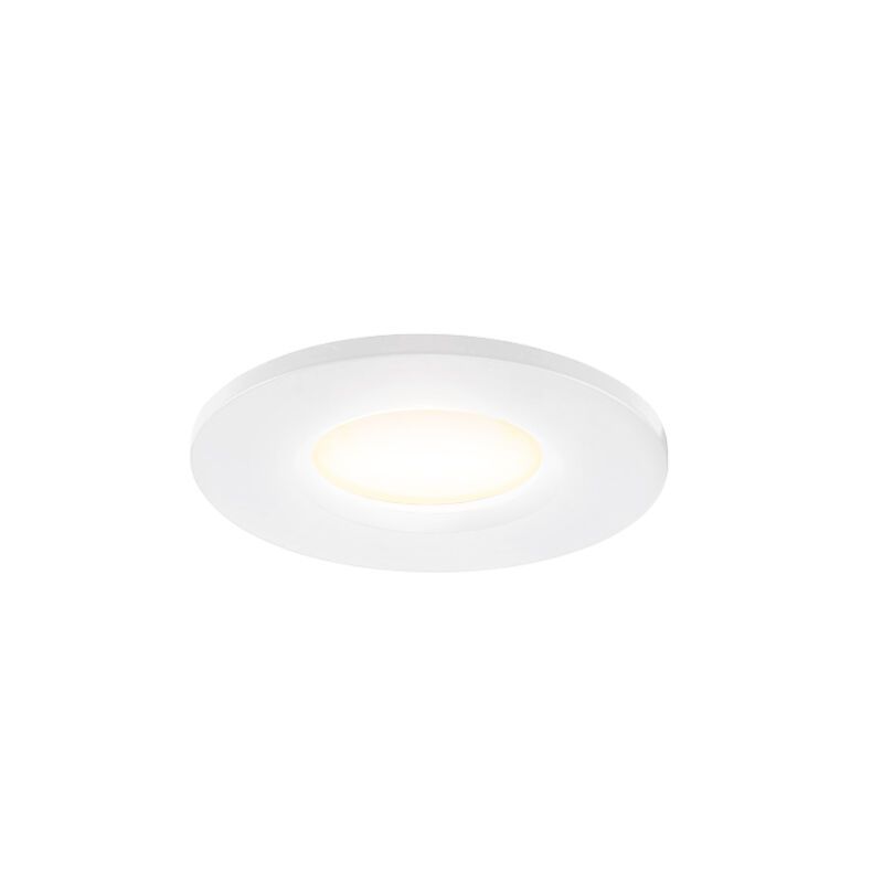Bílé mini podhledové světlo hliníkové, Philomena, 3,4W, LED 3000 K, IP44 Bílé mini podhledové světlo hliníkové, Philomena, 3,4W, LED 3000 K, IP44