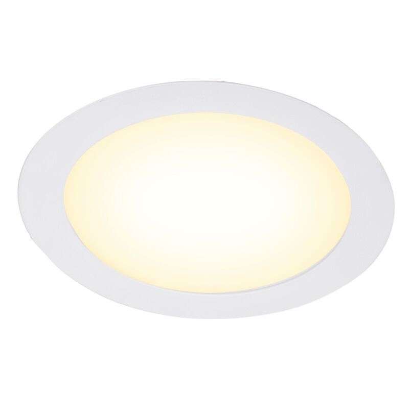 Bílý downlight hliníkový, Umbriel, 24W, LED 3000 K, IP44