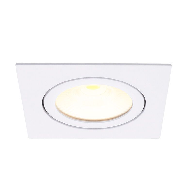 Hliníkové podhledové světlo bílé, Laom, 6W, LED 2700 K, IP22