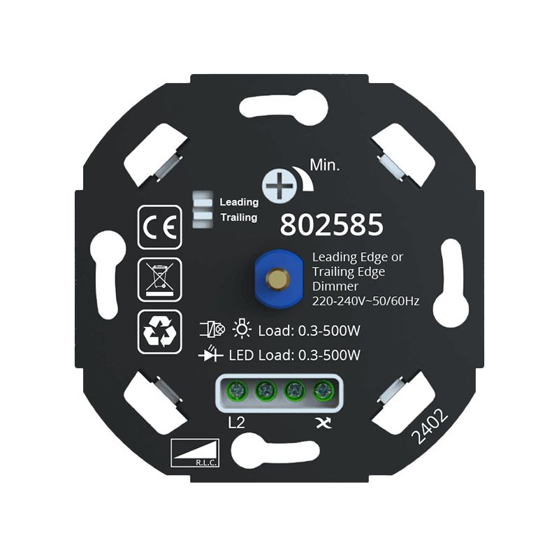 Dvojitý LED stmívač 0,3-500 W