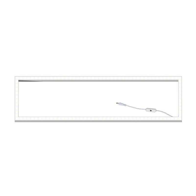 LED rámeček pro zavěšený strop 30x120 cm - bílý vypínač - 32W - 3173 lm - UGR <23