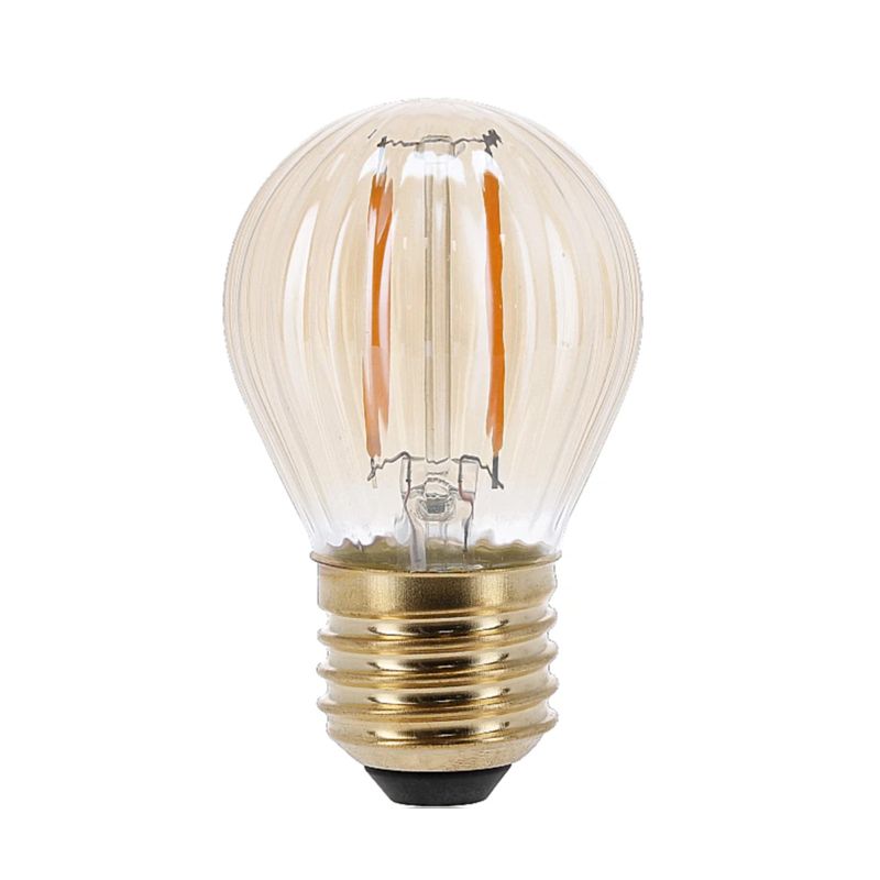 Stmívatelná LED žárovka E27, jantarová, 2W, 2000K Stmívatelná LED žárovka E27, jantarová, 2W, 2000K