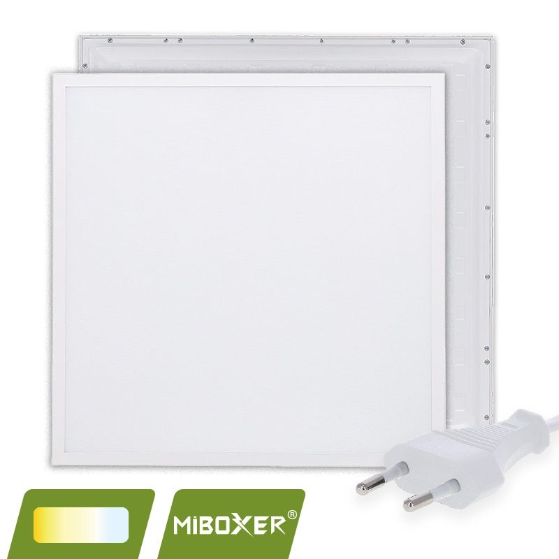 LED panel 60x60 - 30W - bílý vypínač - UGR<19 - podsvícený