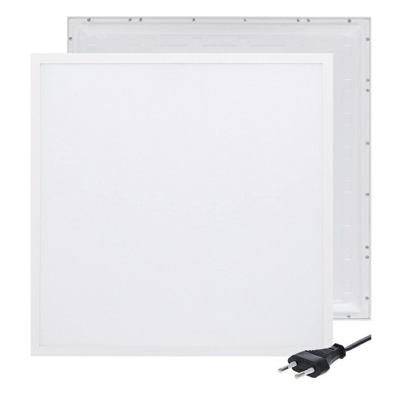 LED panel 62x62 - 30W - bílý vypínač - UGR<19 - podsvícený