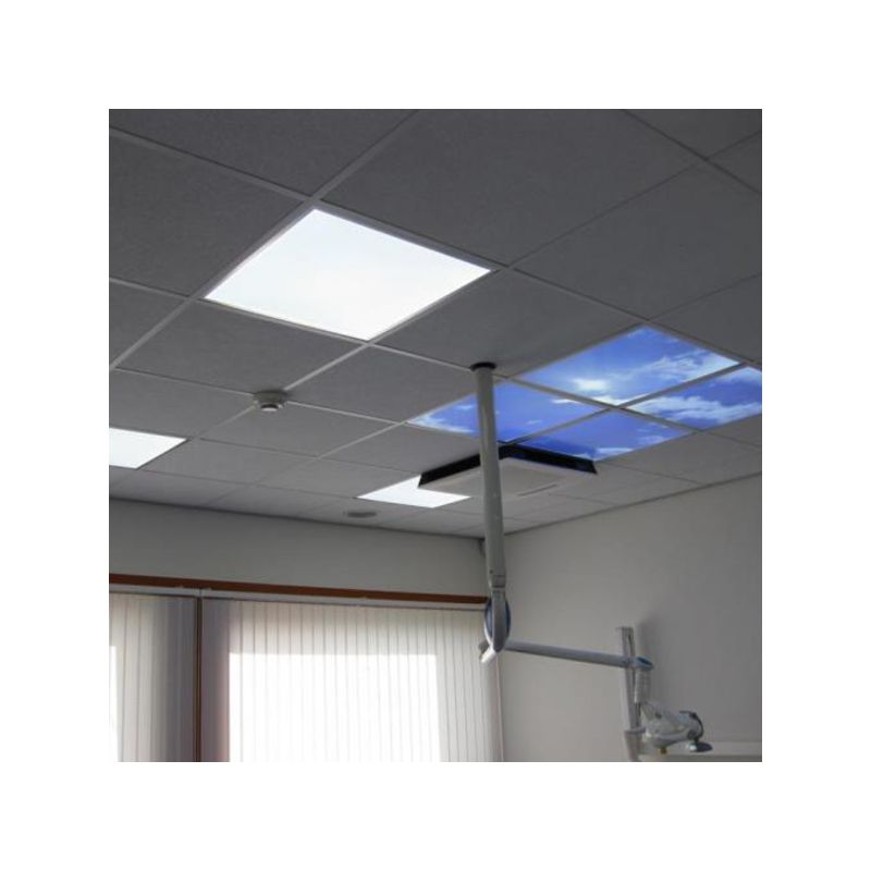 Fototisk cloud - sada 4 akrylových desek s potiskem, pro LED panely 60x60 cm