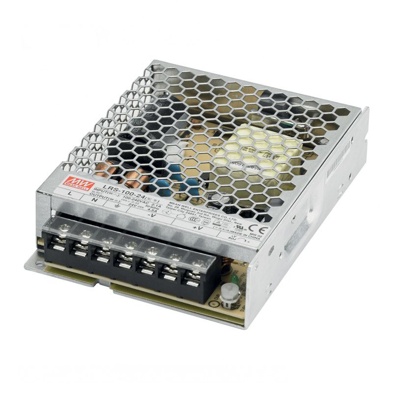 24V LED ovladač MeanWell, 100W, IP20