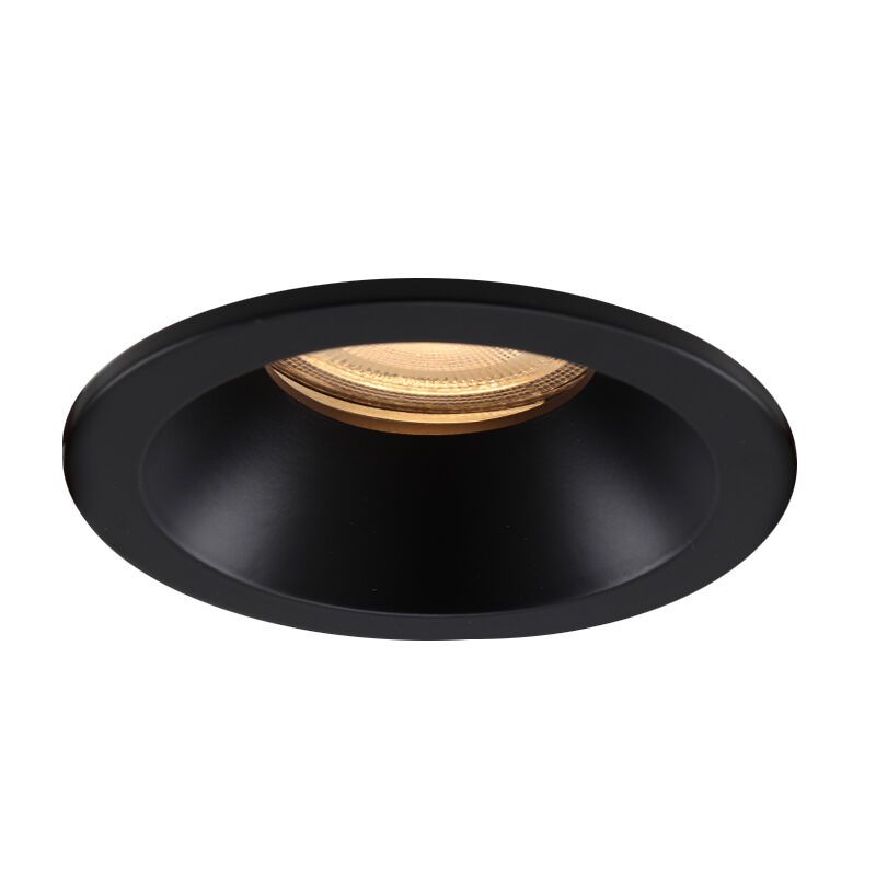 Hliníkové podhledové světlo do koupelny černé, Julien, IP65