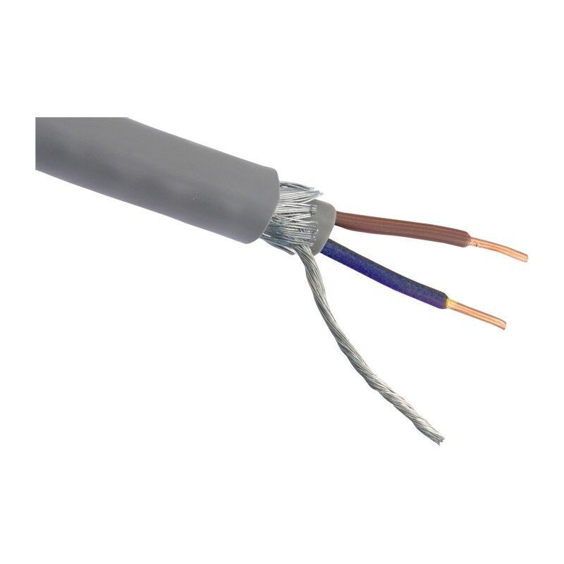5metrový zemnicí kabel XMVK-AS 2 x 2,5 mm. Šedý 5metrový zemnicí kabel XMVK-AS 2 x 2,5 mm. Šedý