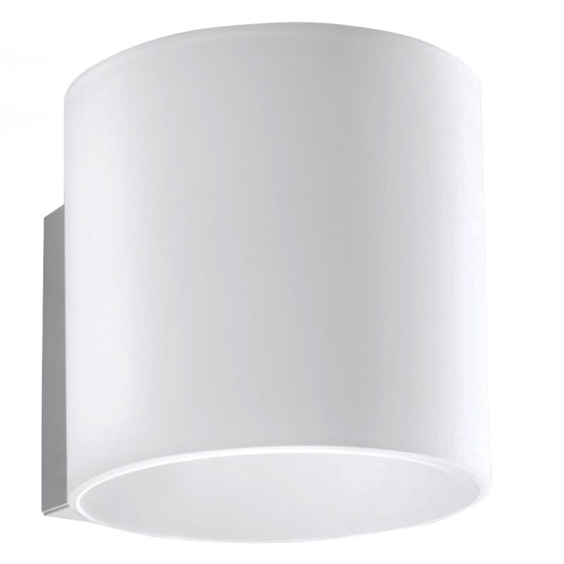Skleněná lampa up down bílá, Jermain