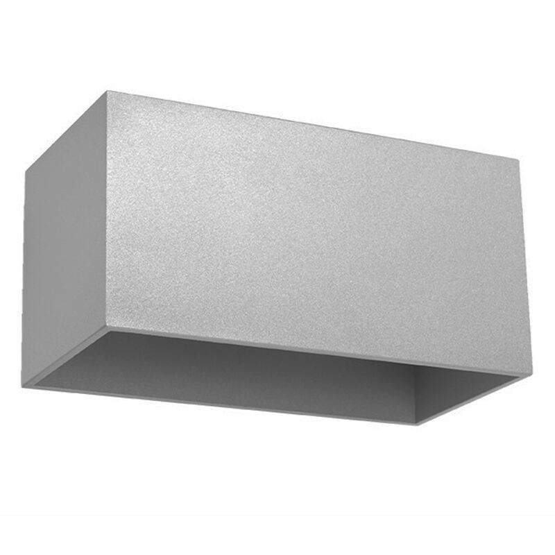 Hliníková lampa up down šedá, Andro