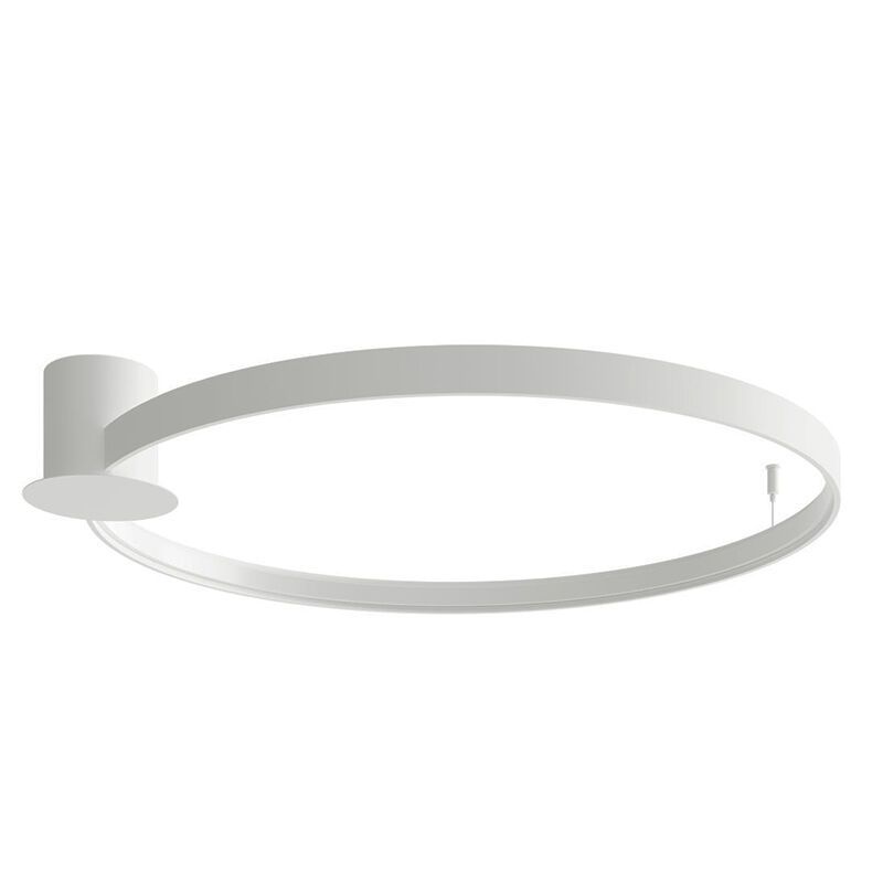 Hliníkové stropní světlo bílé, Ringo, 50W, LED 3000 K