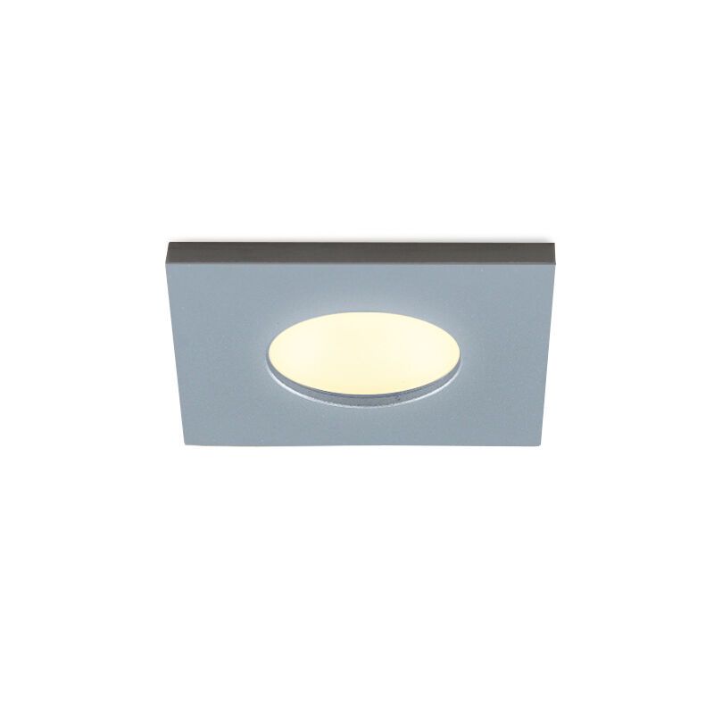 Hliníkové podhledové světlo na verandu chromové, Dico, 3W, LED 2700 K, IP65