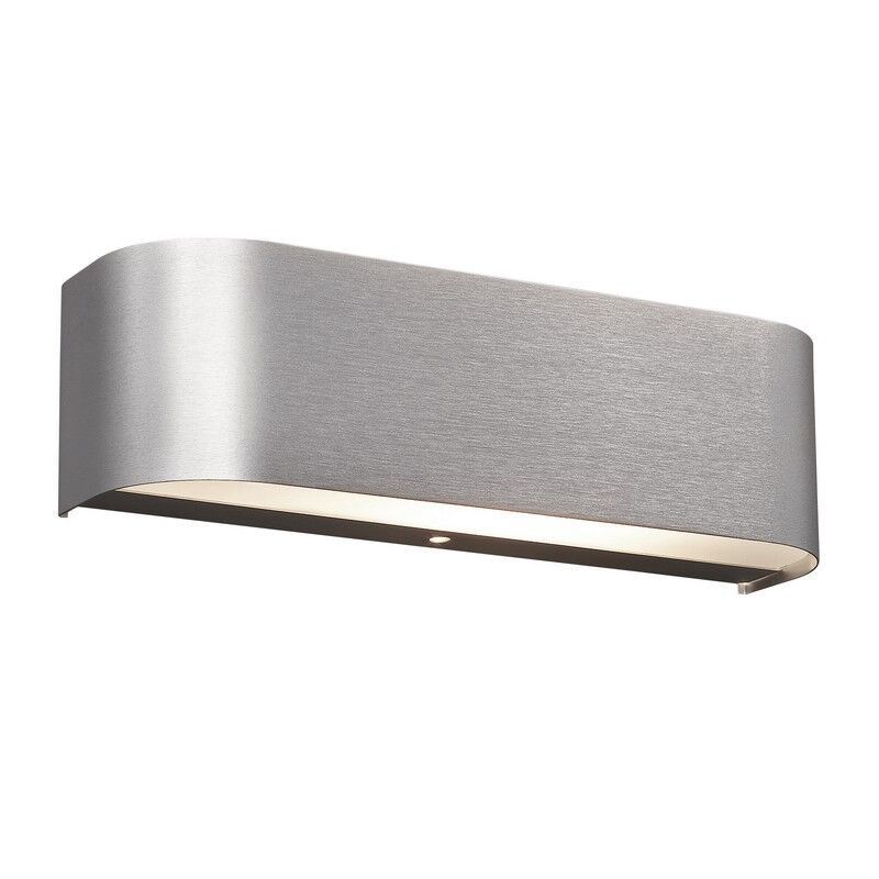 Šedá lampa up down skleněná, Tomaso, 3,1W, LED 3000 K