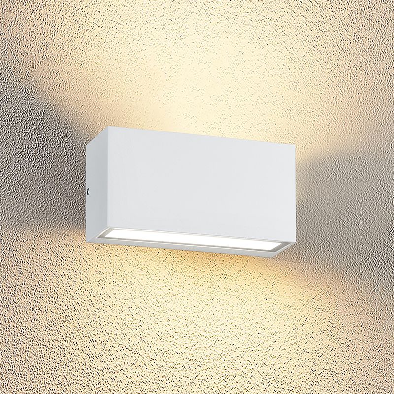 Bílé venkovní světlo moderní, Seby, 10W, LED 3000 K, IP65
