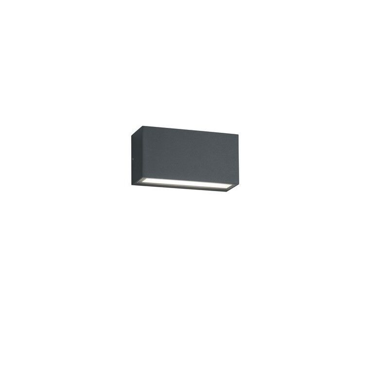 Antracité venkovní světlo moderní, Seby, 10W, LED 3000 K, IP65