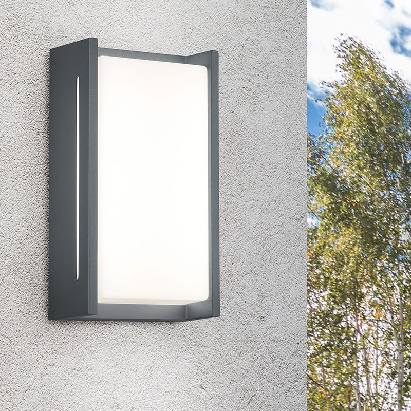 Antracité venkovní světlo moderní, Arthur, 8,5W, LED 3000 K, IP54