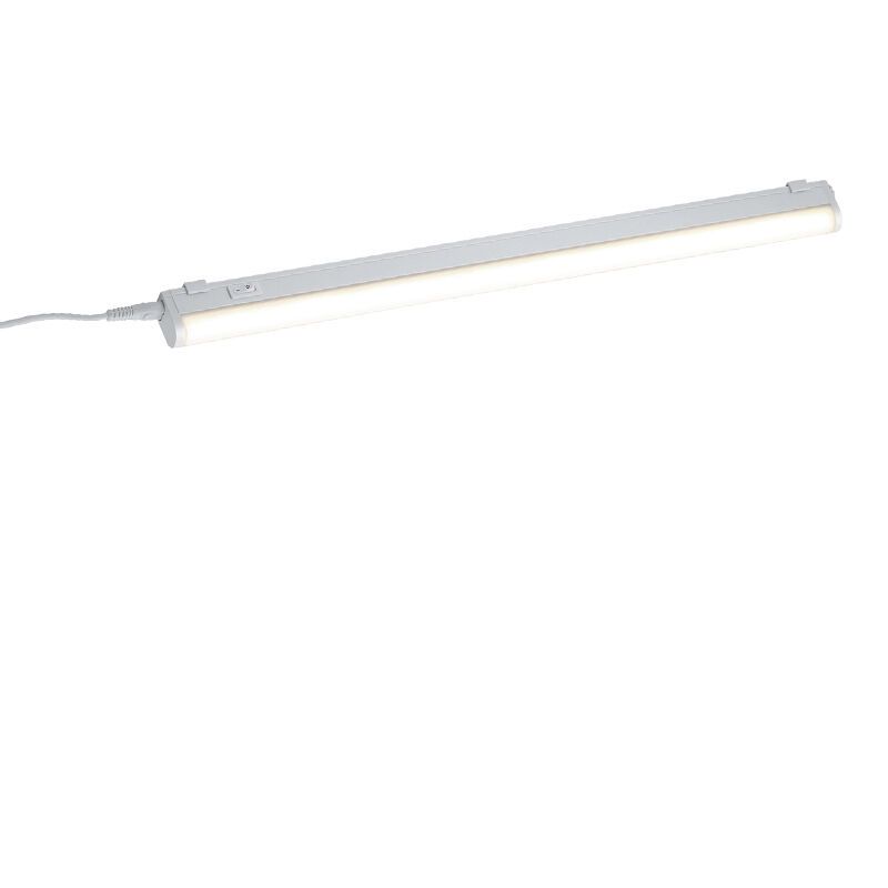 Bílé světlo pod kuchyňskou linku plastové, Irmak, 7W, LED 3000 K, s vypínačem