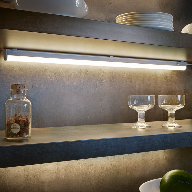 Bílé stropní svítidlo plastové, Irmak, 13W, LED 3000 K, s vypínačem