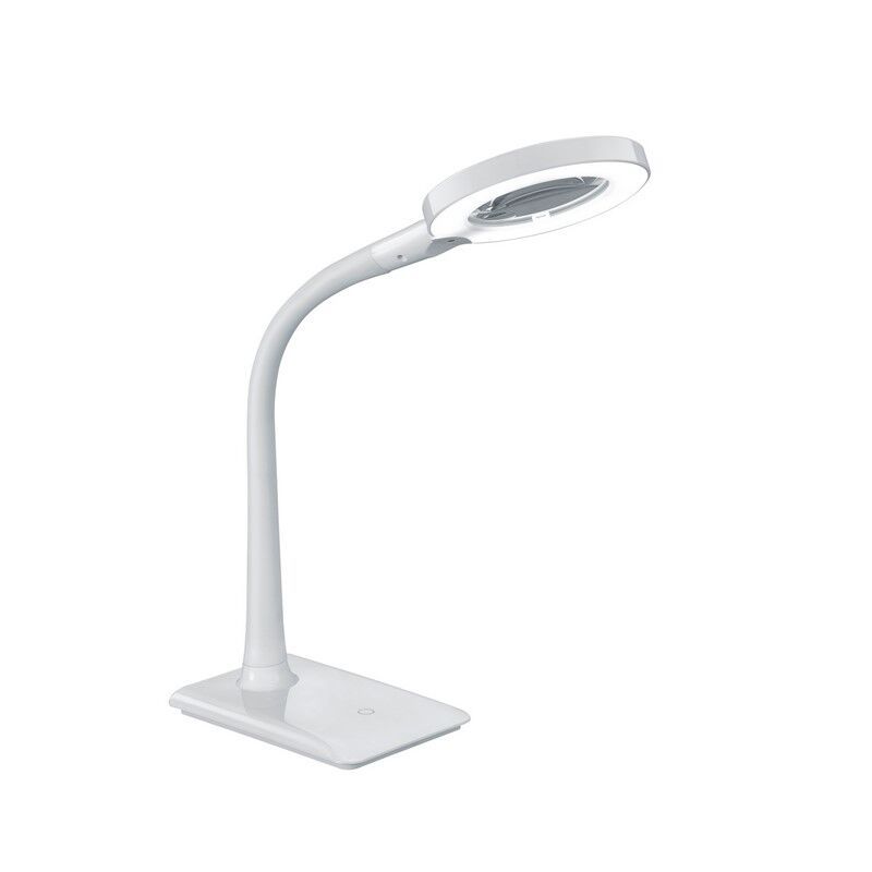 Bílá lampička moderní, Ulyssae, 5W, LED 3500 K, s vypínačem Bílá lampička moderní, Ulyssae, 5W, LED 3500 K, s vypínačem