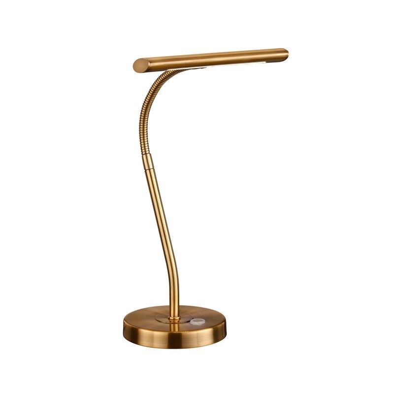 Bronzová stolní lampa moderní, Eliza, 4W, LED 3000 K, s vypínačem