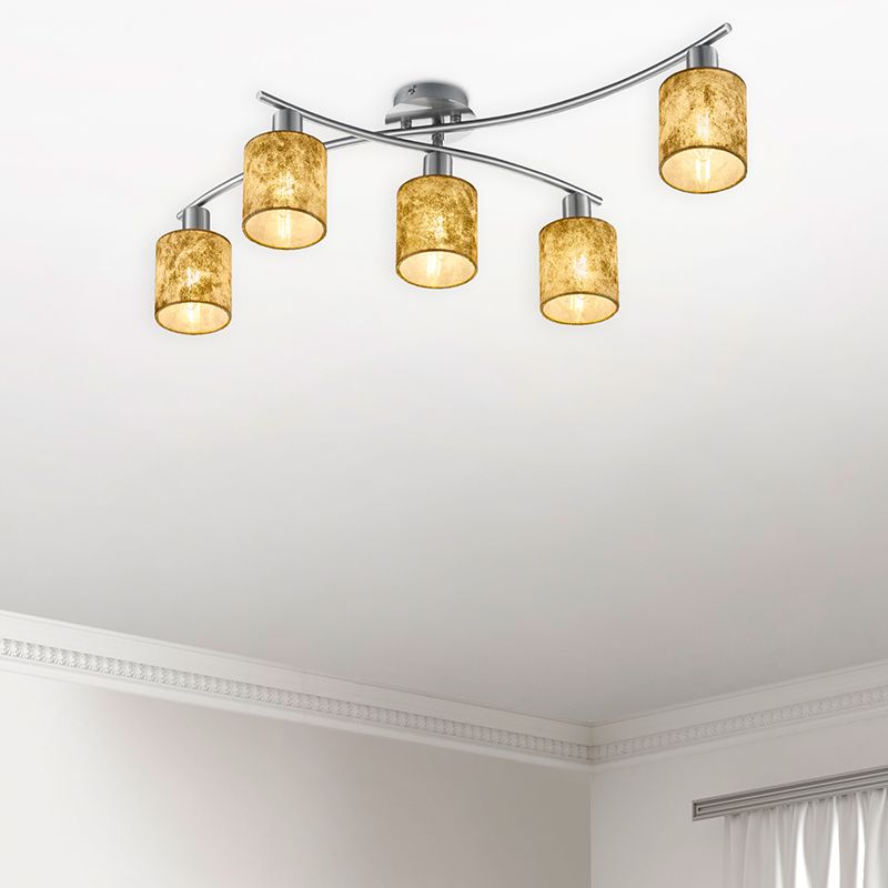 Černé stropní světlo moderní, Kyan