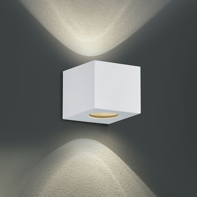 Bílé venkovní světlo designové, Sandby, 2W, LED 3000 K, IP44