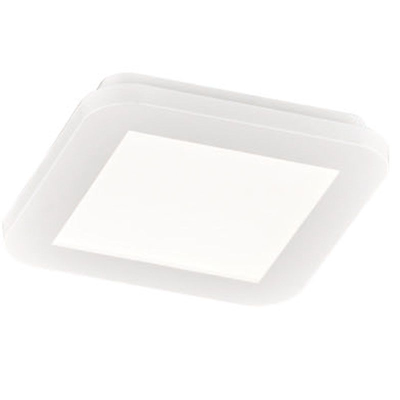 Bílé stropní světlo moderní, Gistrup, 10W, LED 3000 K, IP44 Bílé stropní světlo moderní, Gistrup, 10W, LED 3000 K, IP44