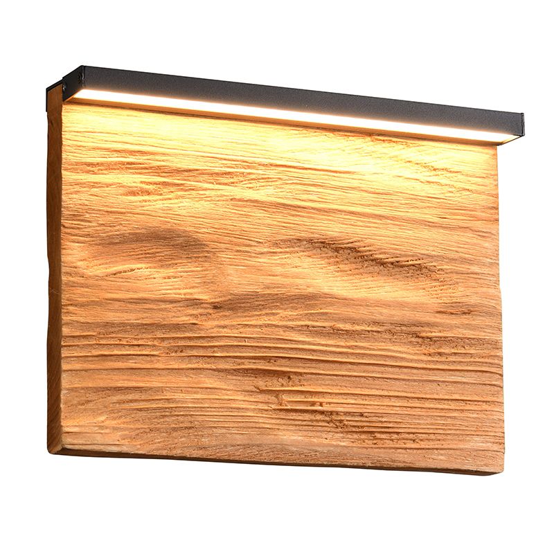 Dřevěné nástěnné světlo designové, Tanneke, 7,5W, LED 3000 K, s 3stupňovým stmíváním Dřevěné nástěnné světlo designové, Tanneke, 7,5W, LED 3000 K, s 3stupňovým stmíváním