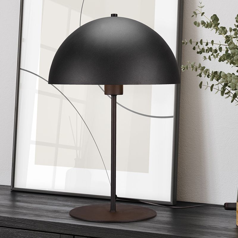 Černá stolní lampa moderní, Fransisca, s vypínačem Černá stolní lampa moderní, Fransisca, s vypínačem