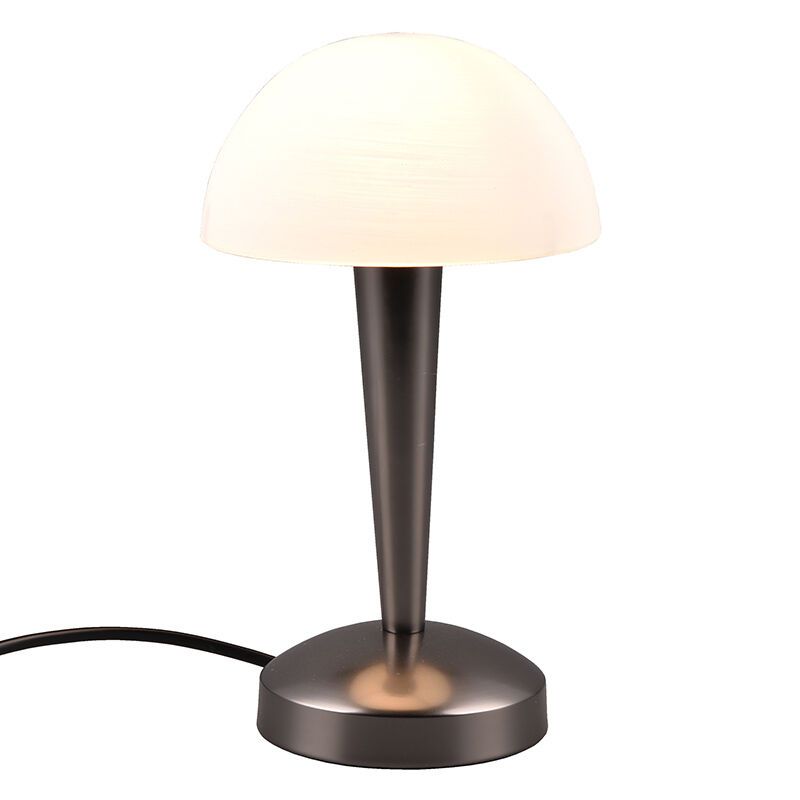 Černá stolní lampa moderní, Delila, s dotykovým stmívačem Černá stolní lampa moderní, Delila, s dotykovým stmívačem