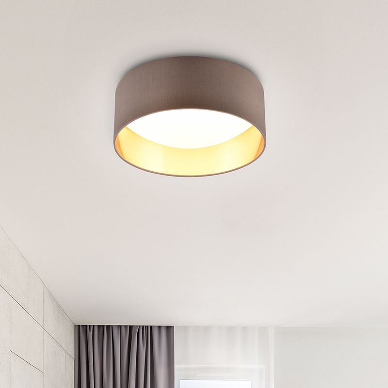 Taupe stropní světlo moderní, Erdi, 12W, LED 3000 K