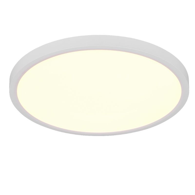 Bílé stropní světlo moderní, Zayd, 30W, LED white switch, s 3stupňovým stmíváním