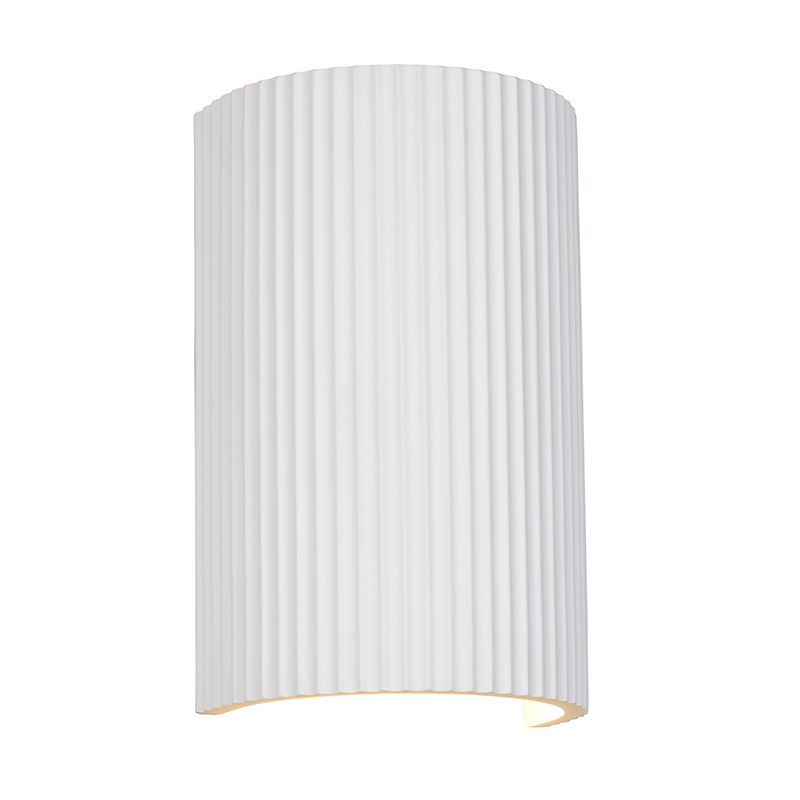 Sádrová lampa up down bílá, Trienke