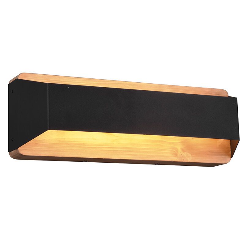 Černá lampa up down moderní, Navajo, 13,5W, LED 3000 K