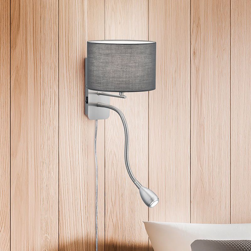Niklová lampa up down moderní, Ledbury