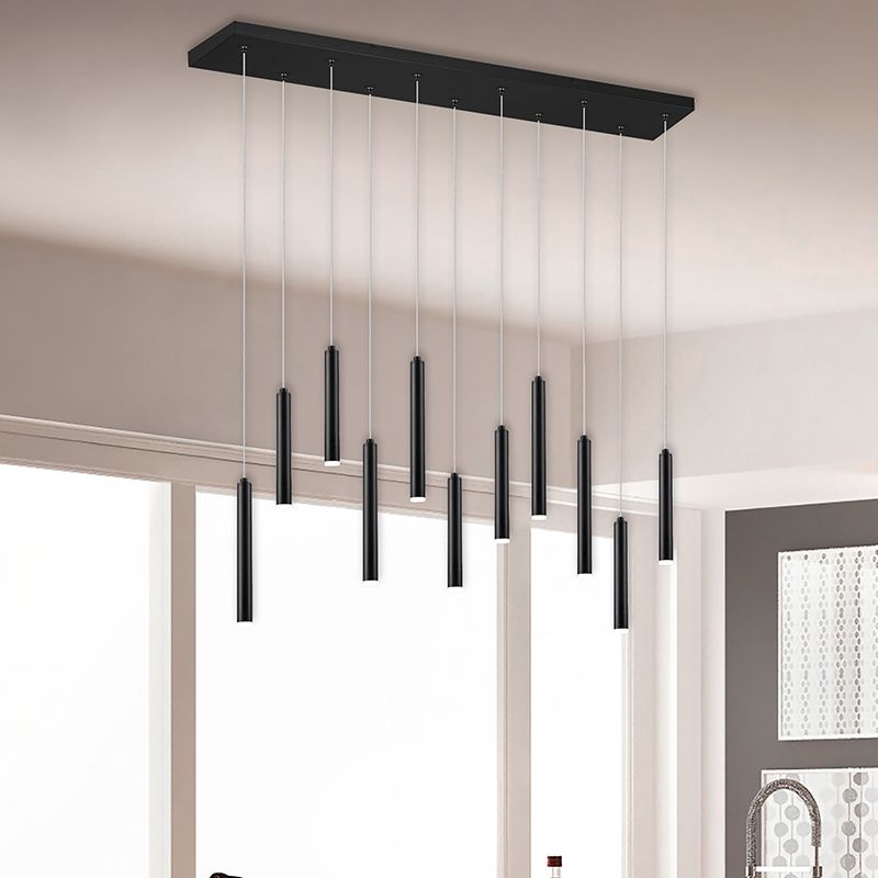 Černé závěsné světlo moderní, Jessamy, 2,5W, LED 3000 K