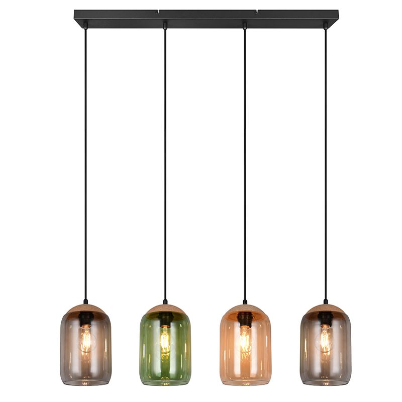 Vícebarevné závěsné světlo designové, Tasniem