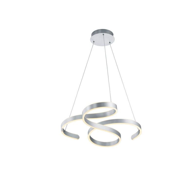Stříbrné závěsné světlo moderní, Davu, 52W, LED 3000 K