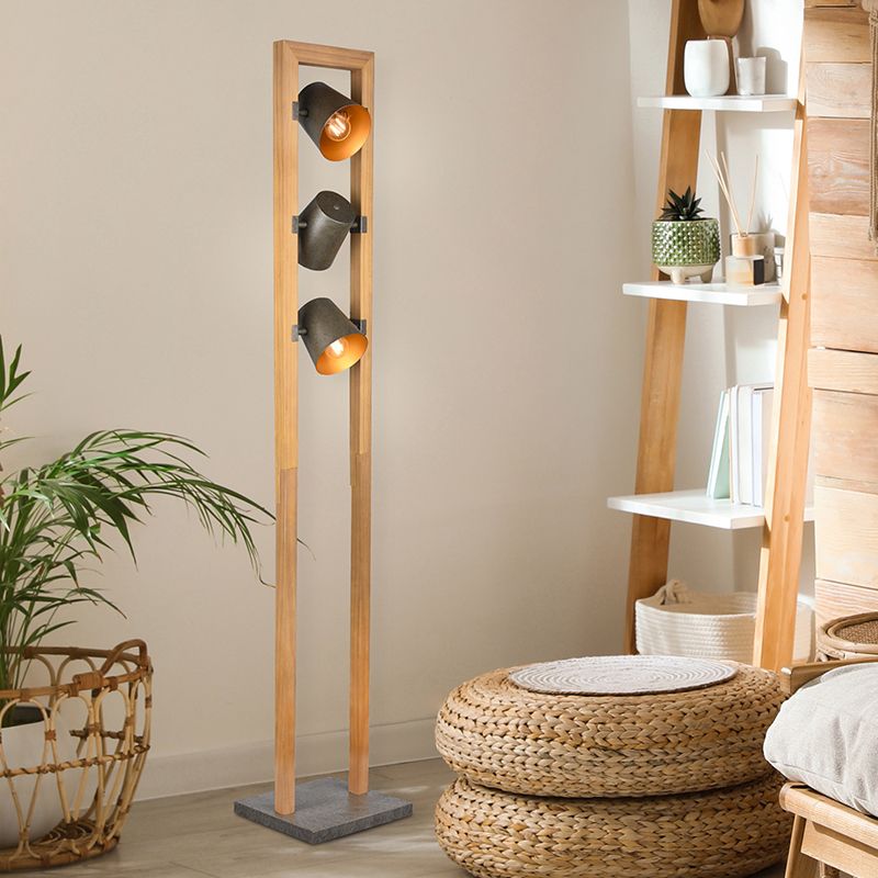 Niklová stojací čtecí lampa vintage, Keira, s vypínačem Niklová stojací čtecí lampa vintage, Keira, s vypínačem