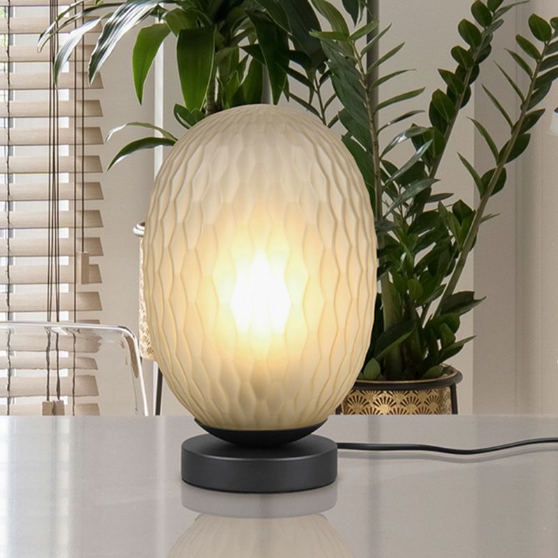Zelená stolní lampa designová, Danyal