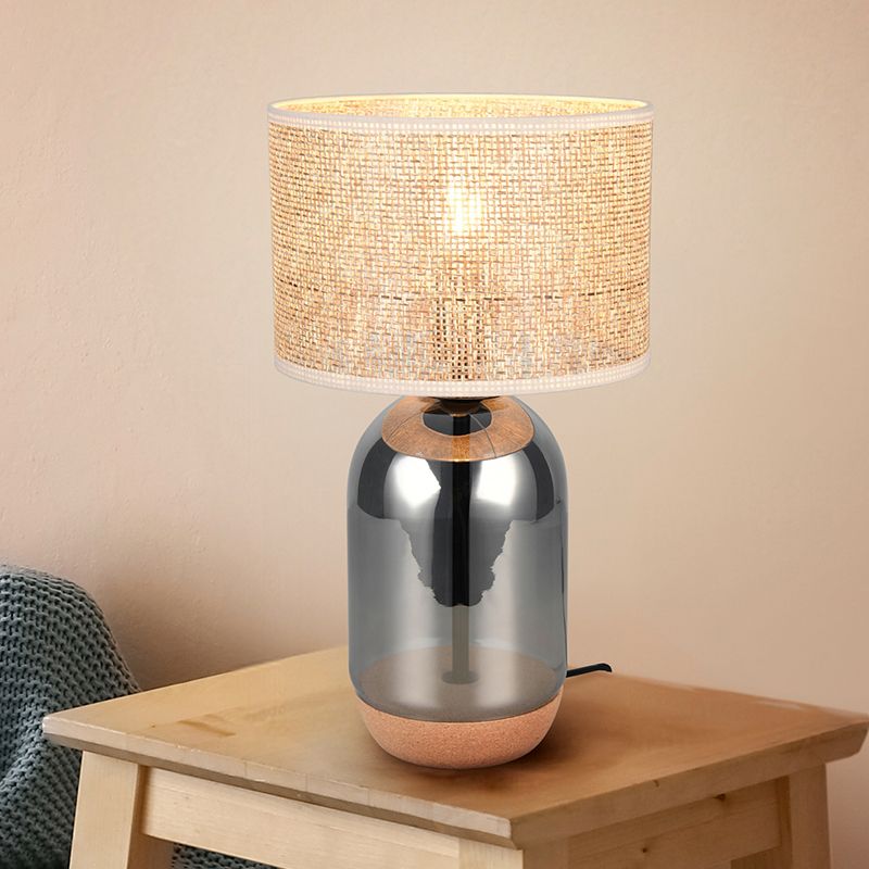 Chromová stolní lampa rustikální, Madui