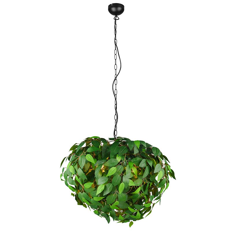 Zelené závěsné světlo designové, Urwa