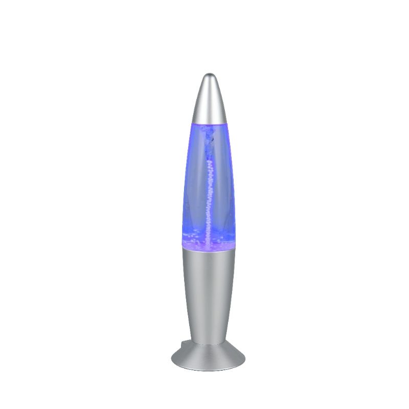 Šedá stolní lampa do dětského pokoje moderní, Radboud, s vypínačem