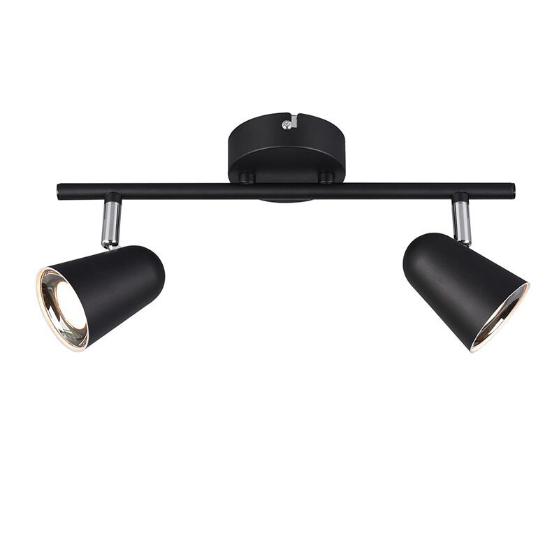 Černé stropní bodové světlo moderní, Taj, 3W, LED 3000 K