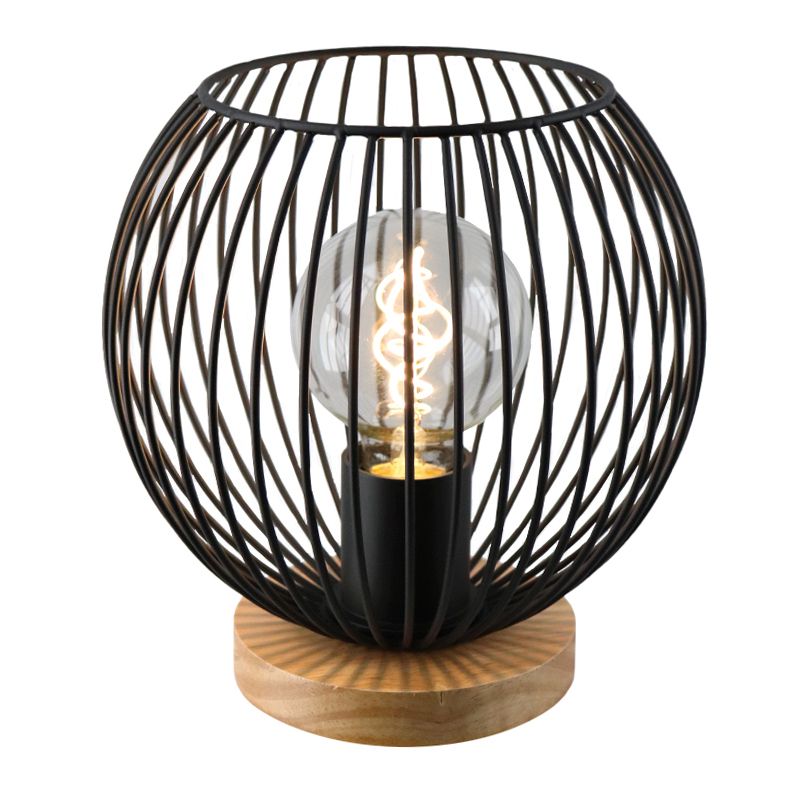 Industriální stolní lampa černá, Wiro, s vypínačem Industriální stolní lampa černá, Wiro, s vypínačem